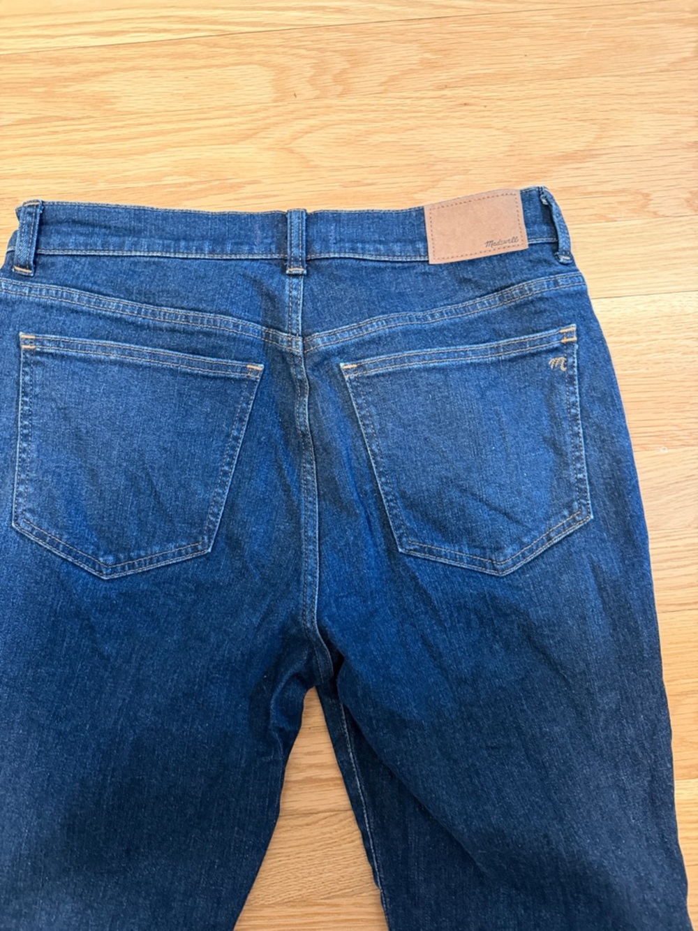 Madewell mid Rise kick out crop with brass Button-Fly, size 29 - Picture 9 of 10